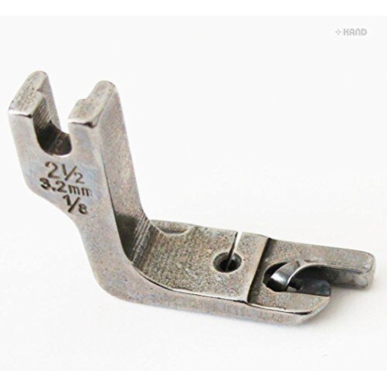Industrial Sewing Machines Hemming Foot 3.2mm, 1/8", for Brother, Singer, Juki and More Ideal for Machinist, Tailor and Students Industrial Sewing Machines Hemming Foot 3.2mm, 1/8", for Brother, Singer, Juki and More Ideal for Machinist, Tailor and Students