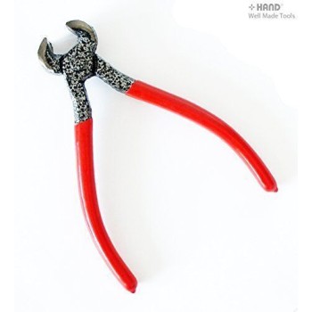 Professional Red Soft Grip Wire End Cutting Plier Tool - 160mm