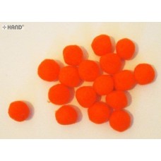 A Jumbo Pack of POM POMS Appx 1000 pcs- 20 mm (Orange)