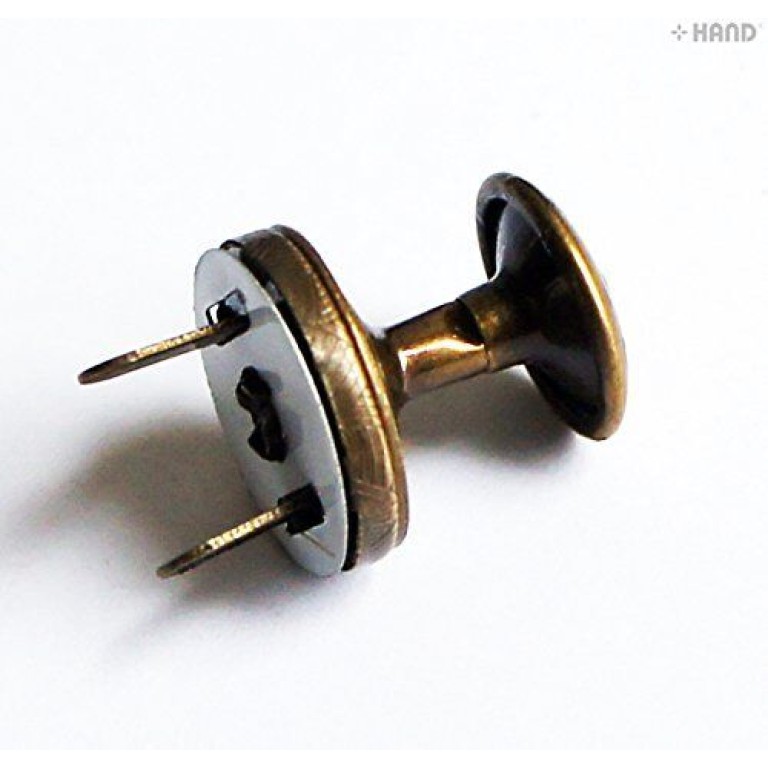 10 Sets Vintage Gold Magnetic Press Studs - 14mm 10 Sets Vintage Gold Magnetic Press Studs - 14mm