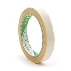 HAND Removable Double Sided Tape Sticky Adhesive 15mm Wide - Pack of 3 Rolls