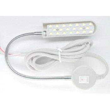 Bendable Bright Sewing Machine Light Large & Brighter With 3 Rows of LED Light! (Include a UK 3 Pin Plug)