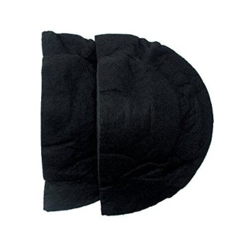 2044-L Black Ladies' Medium Wadded Shoulder Pads 140 x 100 x 25 mm Thickness - 2 Pairs 2044-L Black Ladies' Medium Wadded Shoulder Pads 140 x 100 x 25 mm Thickness - 2 Pairs