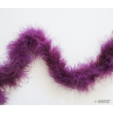 2 Pcs of Purple Feather Garland- 1.87m