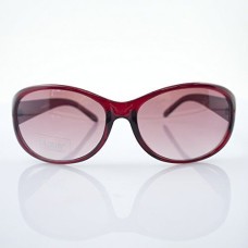 HAND H1042 A-5 Stylish Clear Red Frame Ladies Fashion Sunglasses - Width at Temples 140 mm - 100% UV400 protection