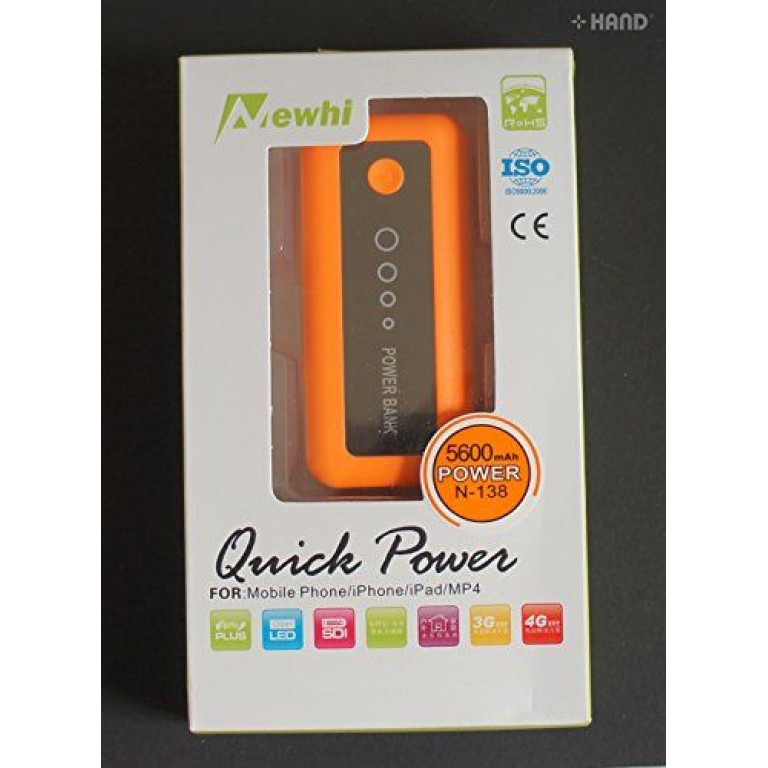 5600mAh External Battery Charger with Flashlight 5600mAh External Battery Charger with Flashlight
