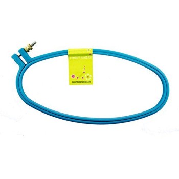 HAND EH-001 Oval Plastic Super Grip Cross Stitch Embroidery Hoop - 24 cm x 12 cm Pack of 1, Assorted Colours