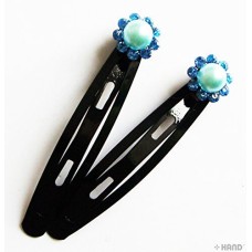 CHC Beautiful Shiny Diamante Crystal Assorted Designs and Colours Hair Clips for All Ages - Pack of 3 Pairs (CHC04)