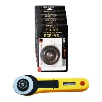 45MM ROTARY CUTTER + 5 x BLADES, Get The Deal