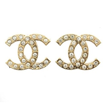 HAND XZ-XN-005 Gold Pack of 2 Beautiful Elegant Crystal Inlaid Brooches - Size: Appx 30 x 25 mm - Brooches have Safety Pin on the Back - Elegant and Beautiful Decoration for All Occasions