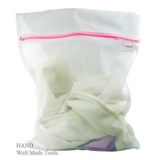 HAND 2 Pieces 30x40cm Dense Net, Delicate Wash Zipped Laundry / Washing Fine Mesh Bags 