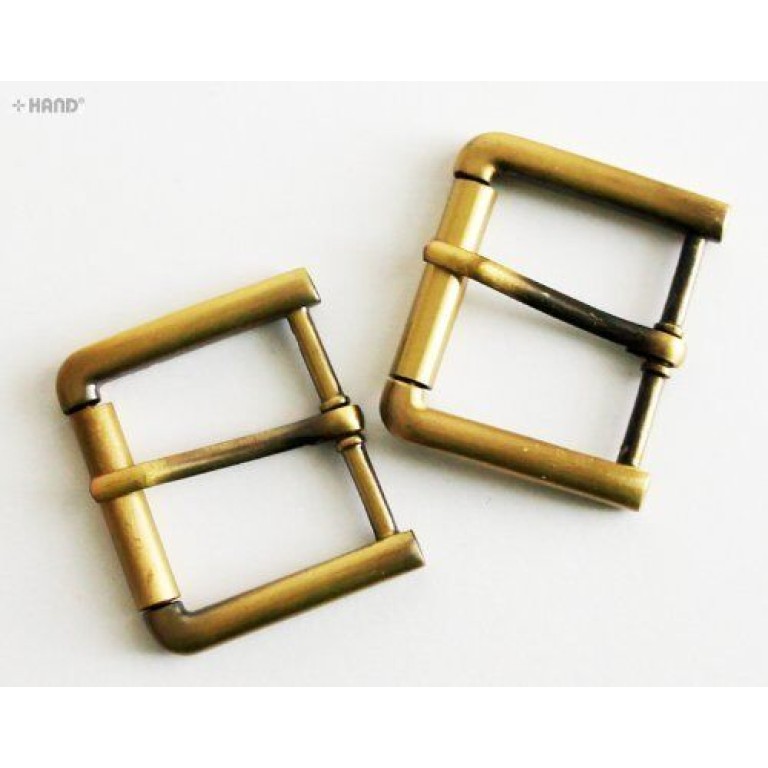 4 Vintage Gold Tone Metal Buckles 43 x 45 mm 4 Vintage Gold Tone Metal Buckles 43 x 45 mm