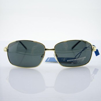 HAND 5531 G15 Polarised Gold and Grey Unisex Sunglasses with Hydrophobic Anti-Reflective Lenses - Width at Temples 140 mm - 100% UV400 protection