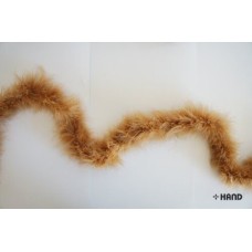 2 Pcs of Light Brown Feather Garland- 1.80m