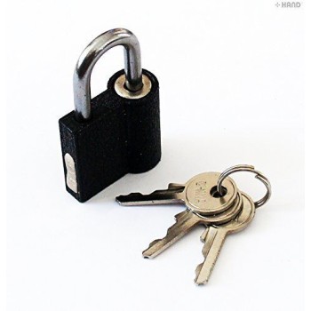 2 Metal Luggage Padlocks 32mm 2 Metal Luggage Padlocks 32mm