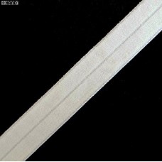 L7070/15 Off White Satin Surface Smooth Knitted Flat Underwear Elastic Binding Elastic- 15mmW - 10 metres