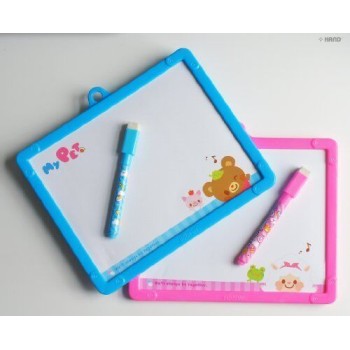 Small Children Colourful Dry Erase Board with Marker and Eraser 205x165 mm - Buy 1 Get 1 Free Offer