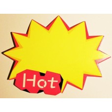Hot Display Sales Message, Prices- Sales Cards, A Pack of 10