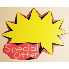 Special Offer Display Price Sales Cards, A Pack of 10