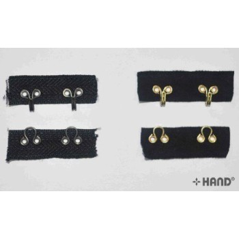 Heavy Weight Hook &amp; Eye Tape Gold 4cmW, 3metres