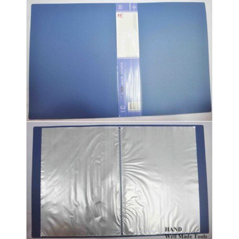 Z30A File with 30 Plastic Pockets- Pack of 3 Z30A File with 30 Plastic Pockets- Pack of 3