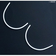 No.100 5 Pairs of Plastic Bra Under Wire - Children Size XS