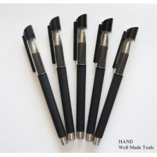0.5 Point Black Ink Pens - Pack of 5