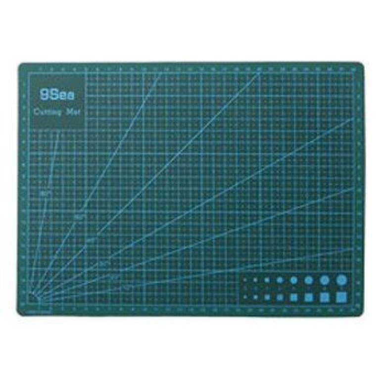 A3 CUTTING MAT+ SMALL/BIG CUTTING KNIVES + STAINLESS STEEL RULE A3 CUTTING MAT+ SMALL/BIG CUTTING KNIVES + STAINLESS STEEL RULE