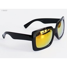 6209 Retro Iridescent Mirror/Dark Tinted Lens Sunglasses UV400 - Pack of 2 (Iridescent-Reflective)