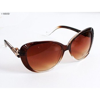 AF563 Ladies Iridescent-Reflective/Dark Tinted Sunglasses UV400 - Pack of 2 (Dark Tinted)