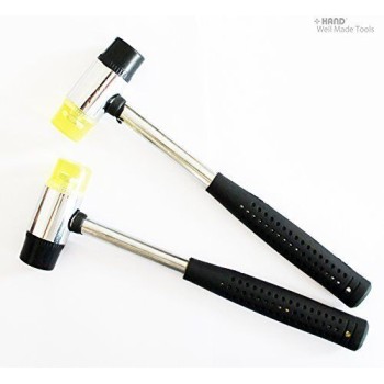 Double Head Soft Grip DIY Camping Rubber Mallet/Hammer