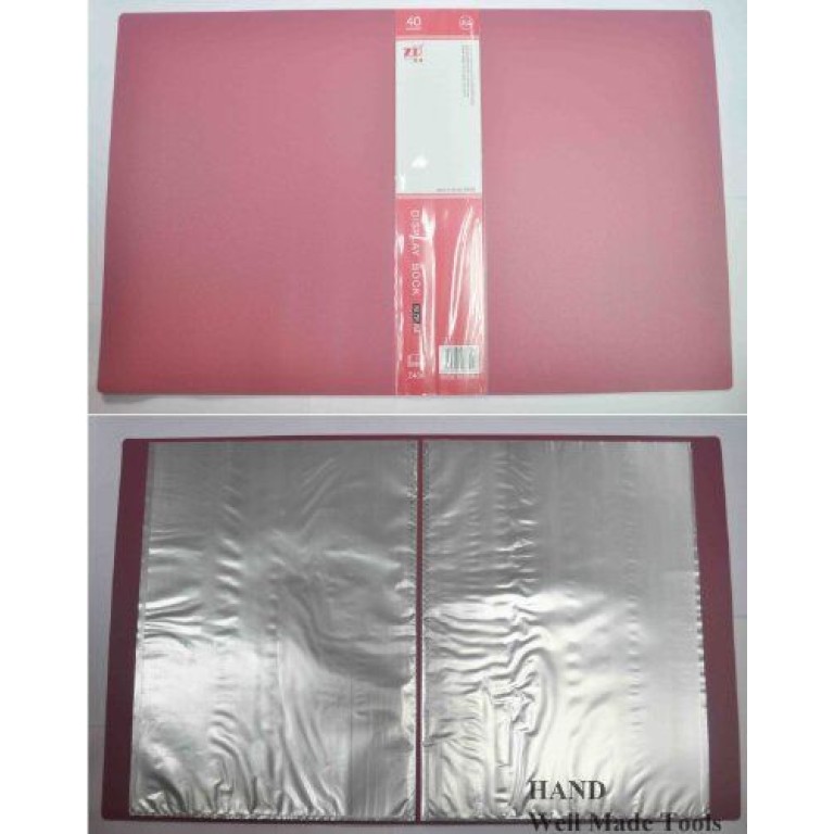 Z10A File with 10 Plastic Pockets- Pack of 5 Z10A File with 10 Plastic Pockets- Pack of 5