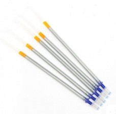 Clear Mark Silver Pen Leads X 5 leads Per Pack Ideal Marking on Fabric, Leather , For Shoe Making Etc