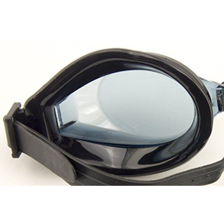 HAND YG-7008 Black Swimming Goggles - Ergonomic Design with 100% U.V. Protection and Anti-Fog Coating HAND YG-7008 Black Swimming Goggles - Ergonomic Design with 100% U.V. Protection and Anti-Fog Coating