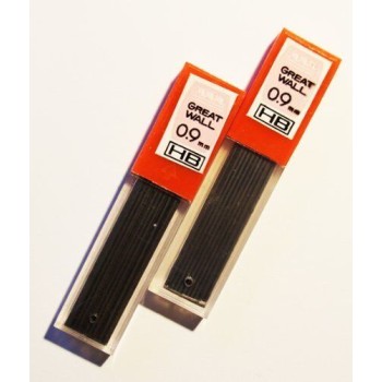 HB Automatic Pencil Lead Refills, Size 0.9mm - Buy 1 Get 1 Free Offer