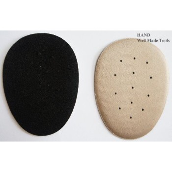 Breathable Shoe Insoles Pads- Front, Add Comfort Soft Pads, Mocha, 1-Pair Packages [Set of 4]