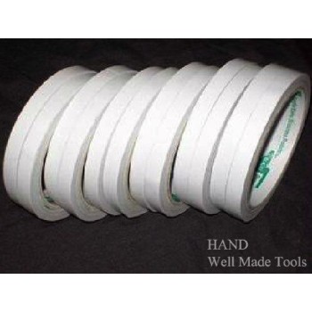 Economy Removable Thin Width Double Sided Tapes x6 Rolls, 5mm W