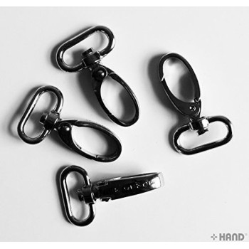 HBBS03 Rotary Swivel Hook Polished Silver Tone End Handbag Backpack Strap Buckles 55x35mm, pack of 4 HBBS03 Rotary Swivel Hook Polished Silver Tone End Handbag Backpack Strap Buckles 55x35mm, pack of 4