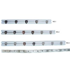 No.3- 7 Locks Corset Basque Fastener - Straight 35.5cm