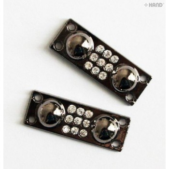 A24 Metal Dark Copper Tone DIY Accessories Making Embellishements - pack of 2