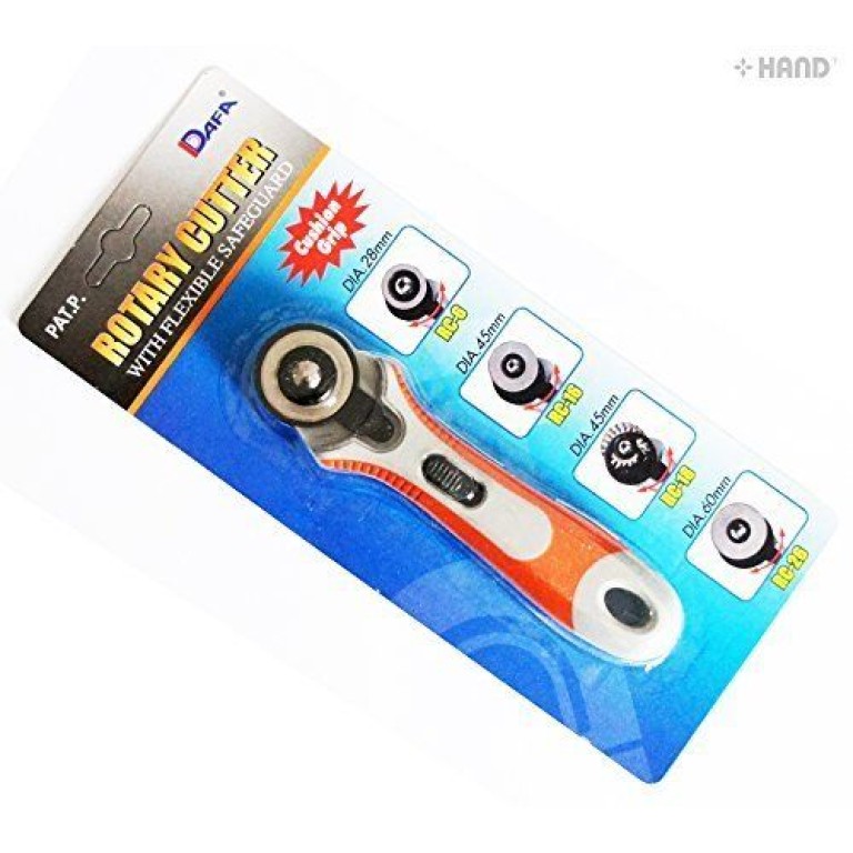 DAFA Rotary Cutter 28mm - Straight Handle DAFA Rotary Cutter 28mm - Straight Handle