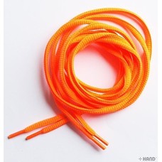 10 Pairs Oval Trainer Shoe Laces 110cm/43" (Neon Orange)