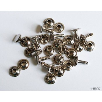 70 Pairs of Metal 2-Part Studs - 10mm
