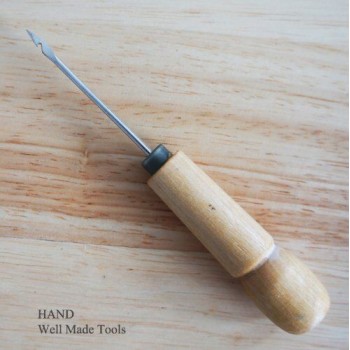 Heavy Duty Large Comfort to Hold Wooden Handle Clickers Awl 6 15cm Buy 1 Get 1 Free