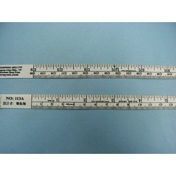 NO.113A Extra Length, Easy to Read Inch/Cm on One Side Economy Tailors Tape Measure 160cm 63in
