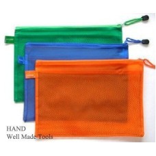 A6 Water proof Net Divided Mini Tool Bag, Stationery Bag, 24.5x11.5cm Buy 1 Get 1 Free Offer