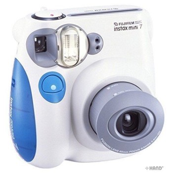 FASHION SHOOT, Back Stage Camera FUJIFILM Instax Mini 7s Instant Film Camera + A BOX Free Films 20 Sheets (aqua blue camera)