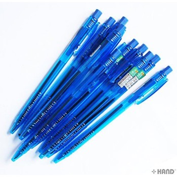 HO-309 ZYM Free Horse 0.7mm Retractable Click Ball-Point Pen - Pack of 10 (Blue) HO-309 ZYM Free Horse 0.7mm Retractable Click Ball-Point Pen - Pack of 10 (Blue)