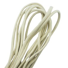 HAND S-32DM 5 mm Wide Off-White Cord Ideal for Drawcords, Hoodies, Clothing, Bags, Camping and Outdoors - 10 Metres Long - Rugged and Durable