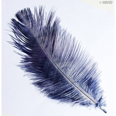 Natural Ostrich Feathers appx 10" - Pack of 10 (grey)